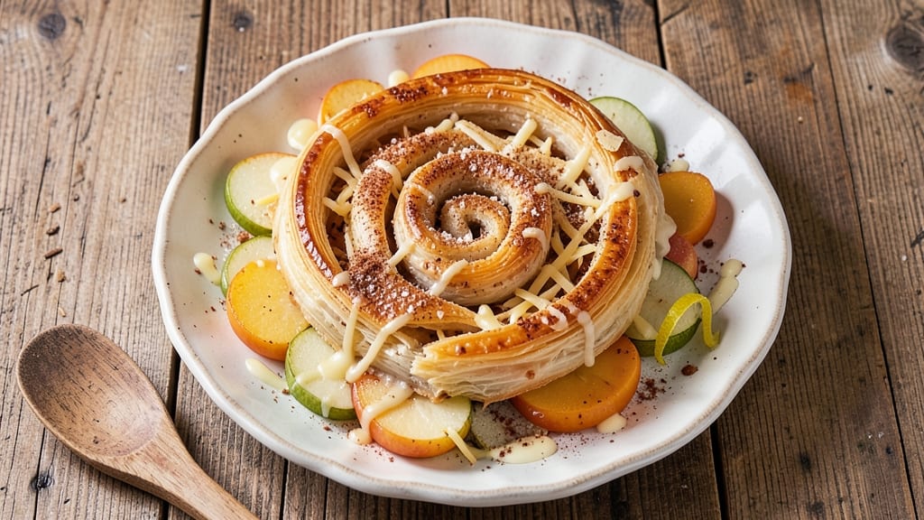 Apple Cheese Strudel Recipe: Flaky Layers Cradling Spiced Apple Filling