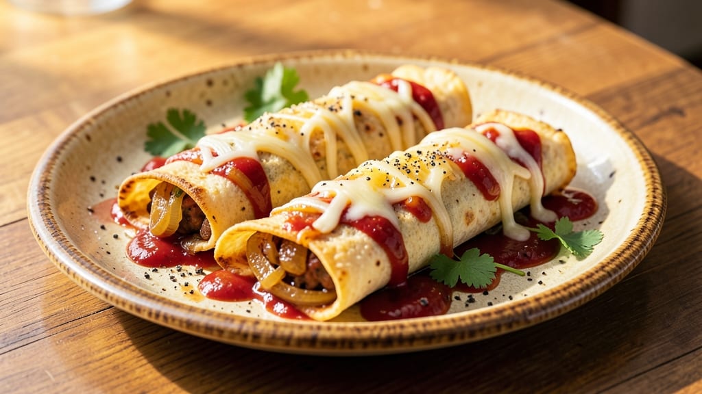 Authentic Cheese and Onion Enchilada Recipe: Crispy Tortilla Shells With Onion Caramelization