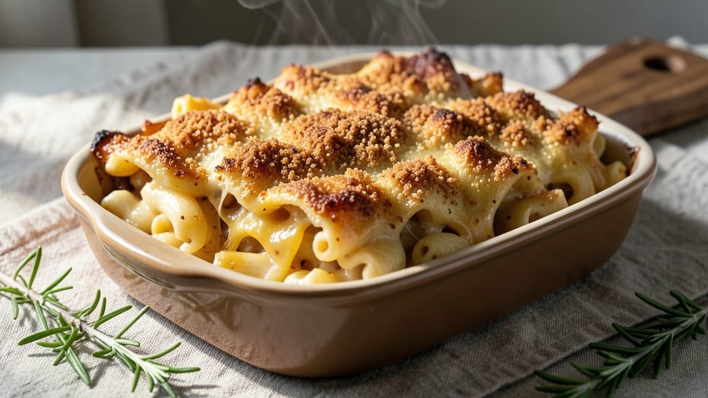 Baked Mac and Cheese Recipe Smoked Gouda: Crispy Top, Smoky Depth, One-Pan Magic