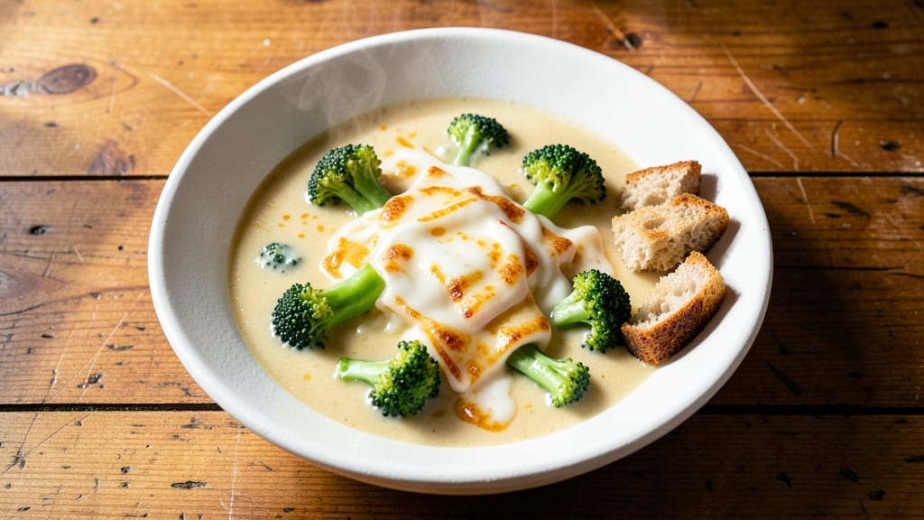 Atlanta Bread Company Broccoli Cheese Soup Recipe: Crispy Breadcrumb Crown Over Warm Cheddar Rivers