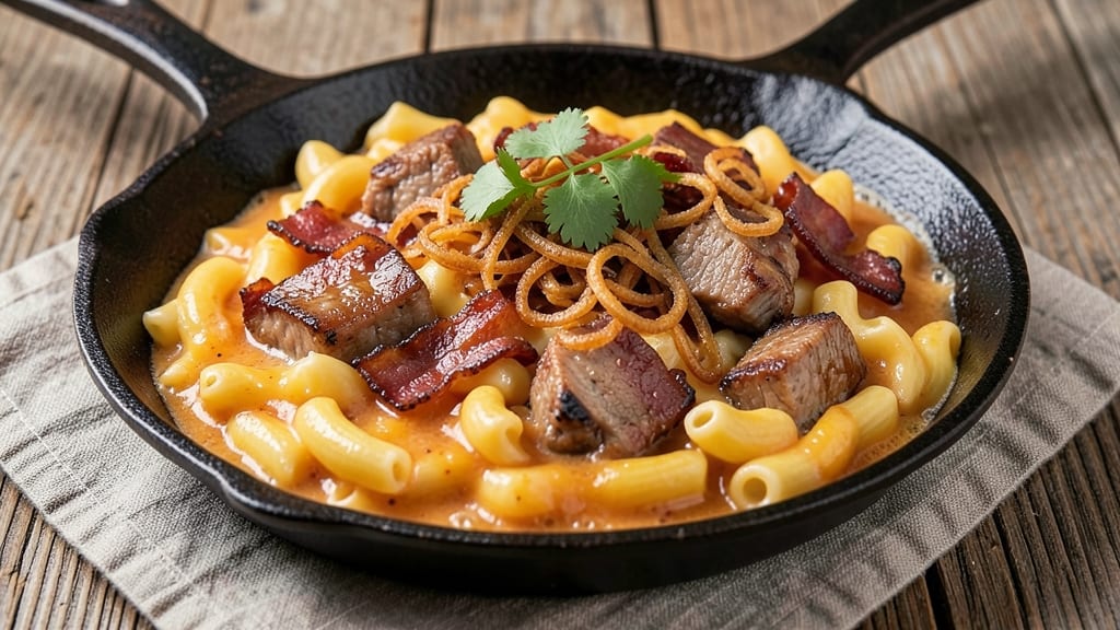 Barbecue Macaroni and Cheese Recipe: Smoky Grilled Crust Meets Melty Cheese Bliss