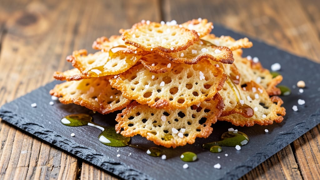 Asiago Cheese Crisps Recipe: Golden Shards With Nutty Crunch and Melty Core