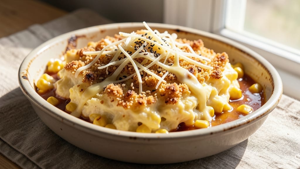 Ba Corn Cheese Recipe: Crispy Top, Gooey Pull-Apart Layers