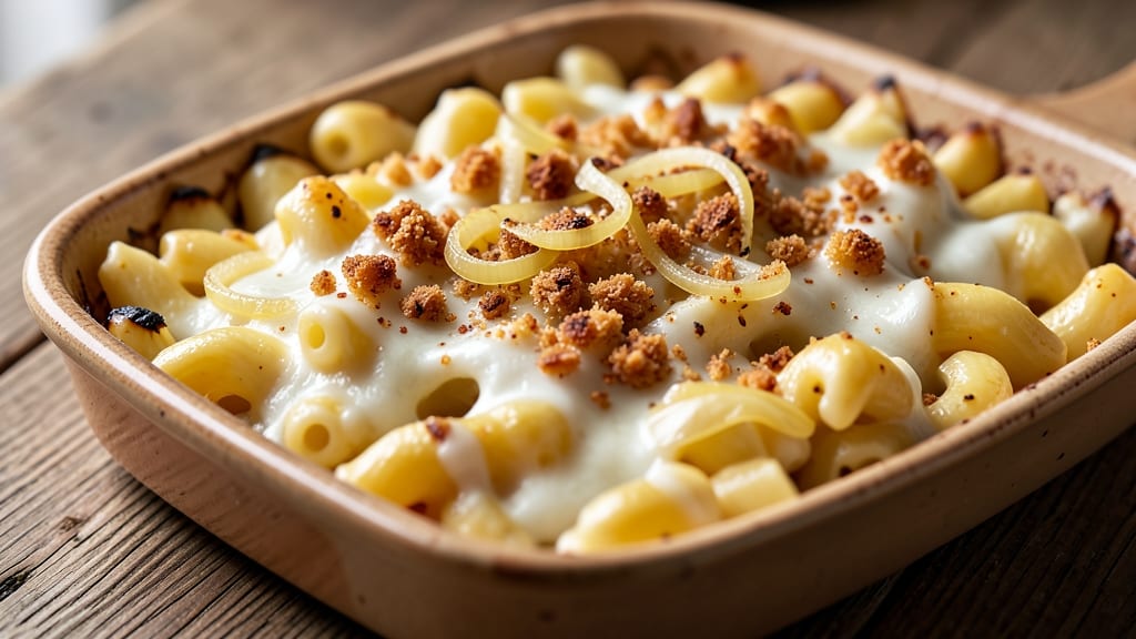 Baked Mac and Cheese Recipe No Evaporated Milk: Velvety Cheese Sauce With Crispy Breadcrumb Crown