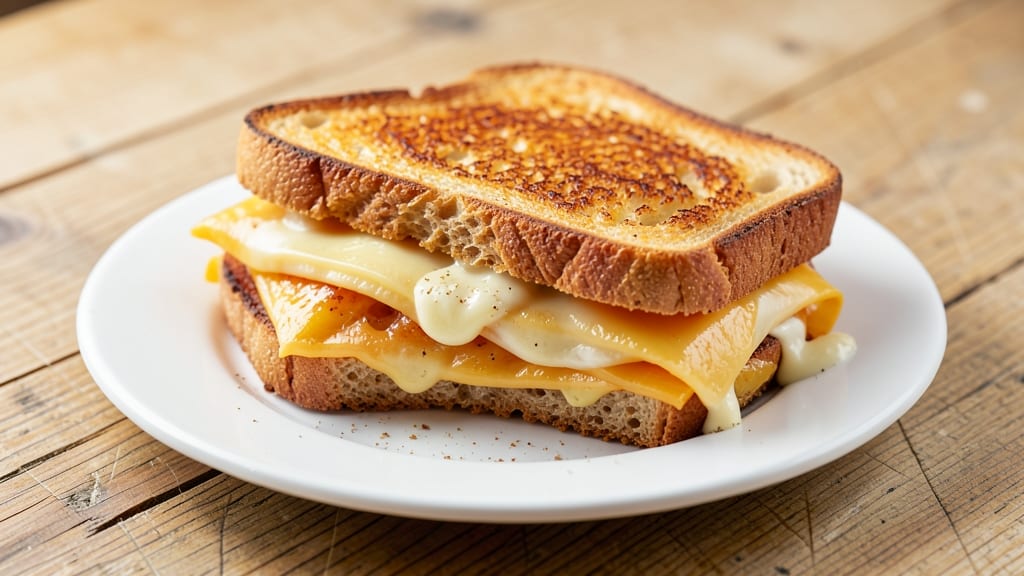 Basic Grilled Cheese Recipe: Buttery Crust and Melty Pull-Apart Magic